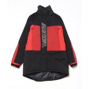 「ALDIES」 ブルゾン SMALL ブラック×レッド メンズ