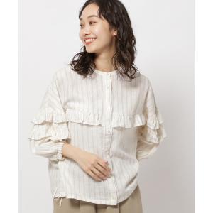 「niko and...」 長袖ブラウス LARGE アイボリー レディース