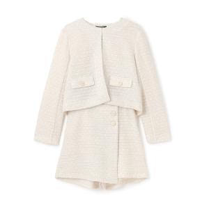 フォーマル 発表会 卒園式 入学式 「卒服」ラメツイードセットアップ キッズ 子供服 女の子｜ZOZOTOWN Yahoo!店