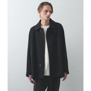 ステンカラーコート コート 「STUDIOUS」Cashmere Beaver Short Coat/カシミアビーバーショートステンカラーコート メン