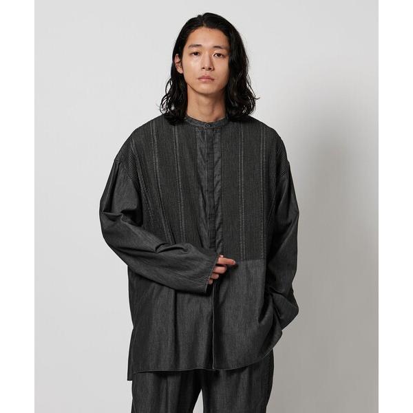 ブラウス シャツ 「Pheeta」Trinity デニム ロングスリーブ シャツ -UNISEX-/...