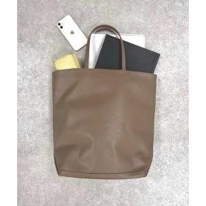 「en recre」 トートバッグ FREE モカ レディース