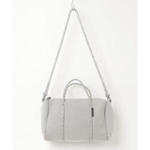 「STATE OF ESCAPE」 ドット柄2WAYバッグ - グレー レディース