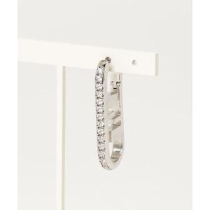 「FENDI」 ピアス（片耳用） - シルバー メンズ