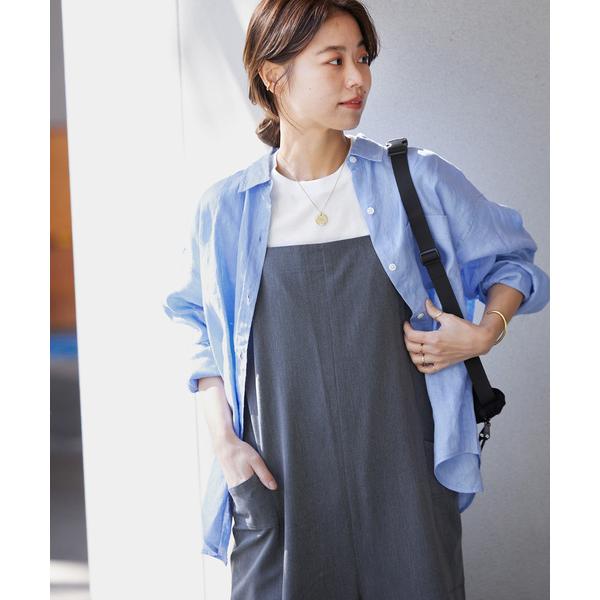 「JOURNAL STANDARD relume」 長袖シャツ FREE ブルー レディース