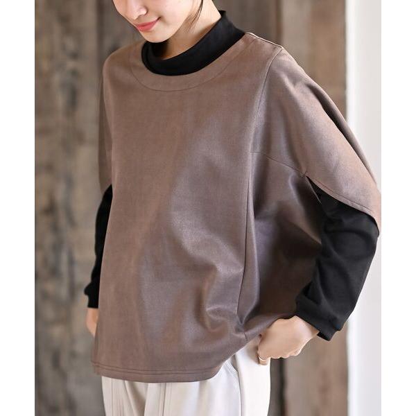 アンサンブル インナーＳＥＴスエードポンチプルオーバーアンサンブル