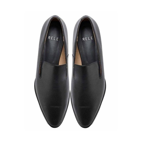 ローファー RELE リレ シープレザーバンプローファー レディース