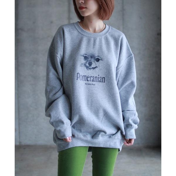 トレーナー スウェット POMERANIAN sweat shirts メンズ レディース