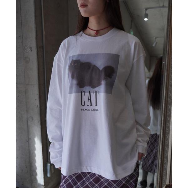 tシャツ CAT BLACK LABEL LONG SLEEVE T-SHIRTS メンズ レディー...