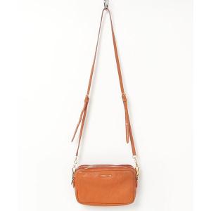 「miu miu」 ショルダーバッグ - オレンジ レディース