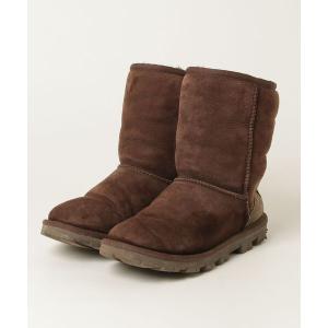 「UGG」 ムートンブーツ 22cm ブラウン レディース