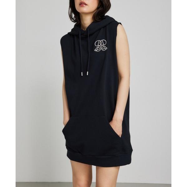 「rienda」 ノースリーブワンピース FREE ブラック レディース