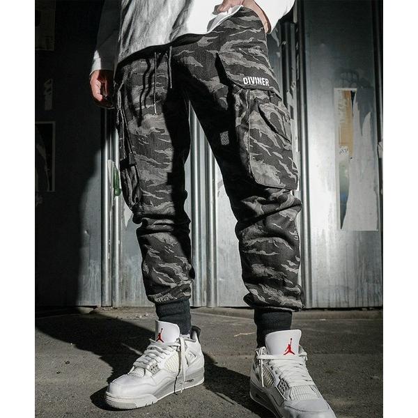 パンツ Tiger Camo Cargo jogger Pants メンズ