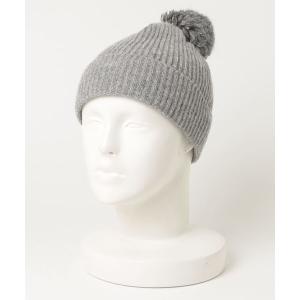 「BENETTON (UNITED COLORS OF BENETTON)」 ニットキャップ ONE SIZE グレー レディース