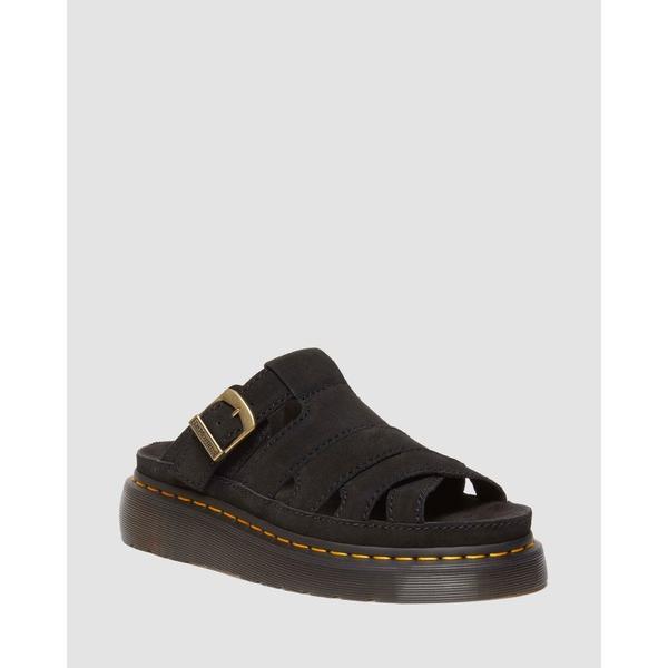 「Dr. Martens」 フラットサンダル - ブラック レディース