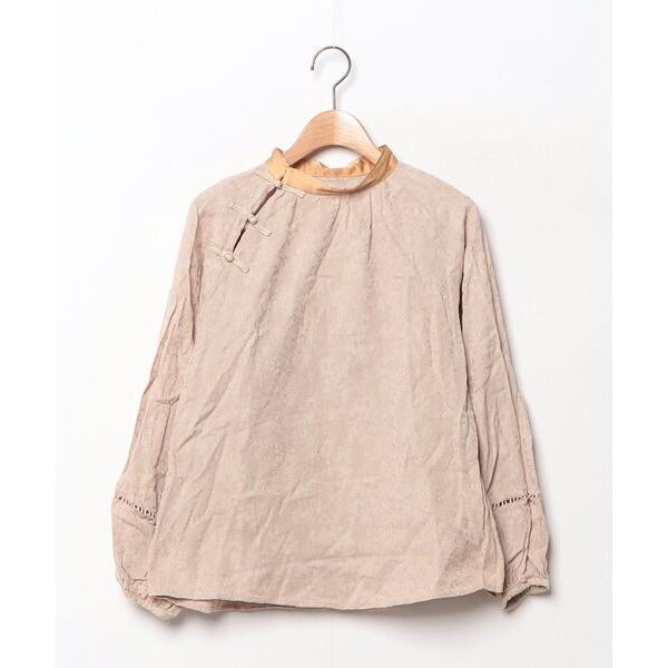 「LILY BROWN」 長袖ブラウス FREE ベージュ レディース