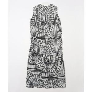 「mintdesigns」 ノースリーブワンピース 2 ブラック レディース