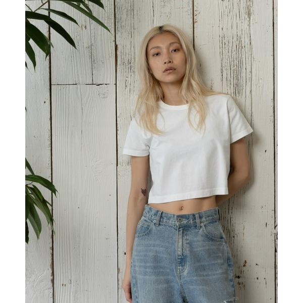 「paradigm」 半袖Tシャツ SMALL ホワイト レディース