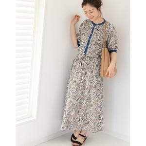 「PREFERIR」 半袖ワンピース MEDIUM オフホワイト レディース