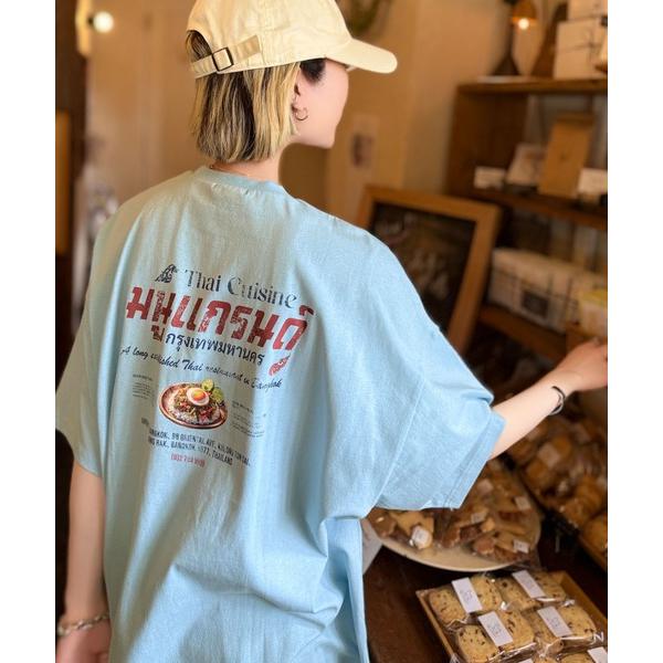 「Java」 半袖Tシャツ SMALL ブルー レディース