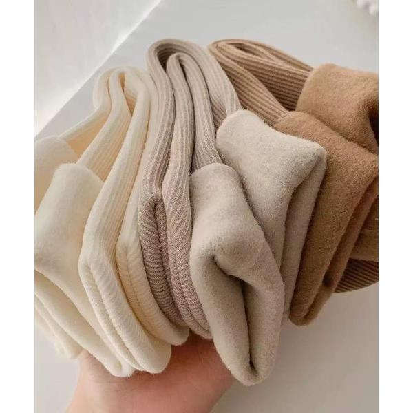 靴下 裏ボアフリースソックス レディース