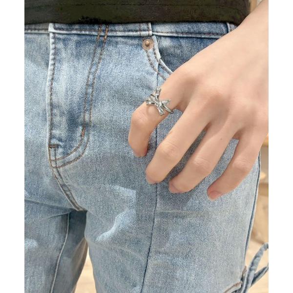 指輪 リング リボンリング レディース