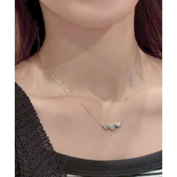 ネックレス ハートモチーフネックレス レディース