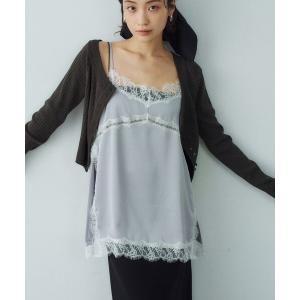 ブラウス シャツ lingerie mood lace cami レディース