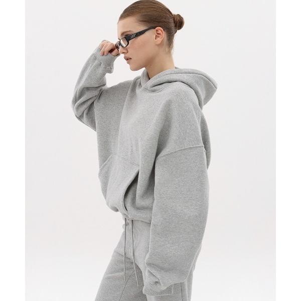 パーカー 「B-BASIC」 起毛スウェットオーバーフィットフーディ レディース メンズ