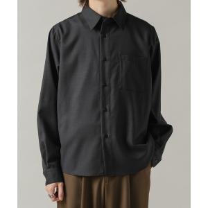 シャツ Wool mix basic shirts/ウールミックスベーシックシャツ メンズ