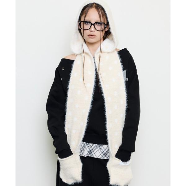 マフラー ストール EV DOT HOOD MUFFLER レディース