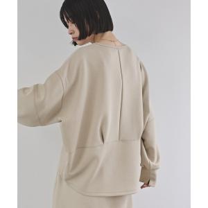 tシャツ ライトダンボール コクーントップス レディース