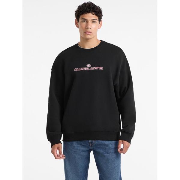 トレーナー スウェット GUESS JEANS Os Active Logo Crewneck スウ...