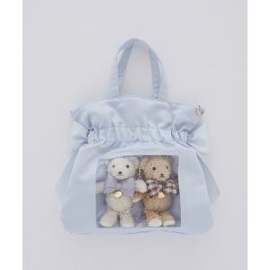 トートバッグ クリアダブルリボン2Wayトート レディース