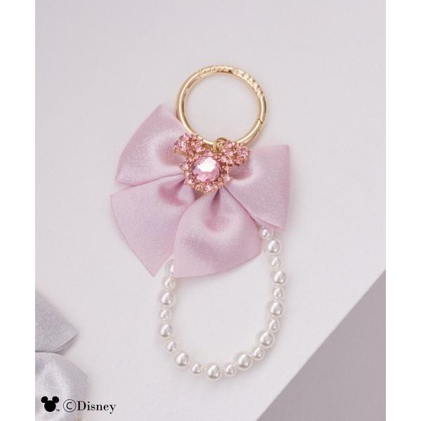 チャーム Mickey Mouse/ビジューリボンチャーム レディース
