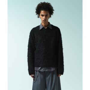 セーター ニット MOHAIR TOUCH SUPER SHAGGY PULLOVER / モヘアタッチスーパーシャギープルオーバー メンズ レディー
