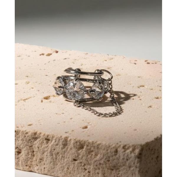 イヤーカフ ビジューイヤーカフ レディース