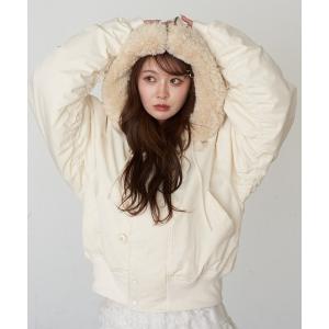 jouetie ブルゾン すぐ発送可能 jouetie（ジュエティ） ブルゾン MEDIUM アイボリー レディース