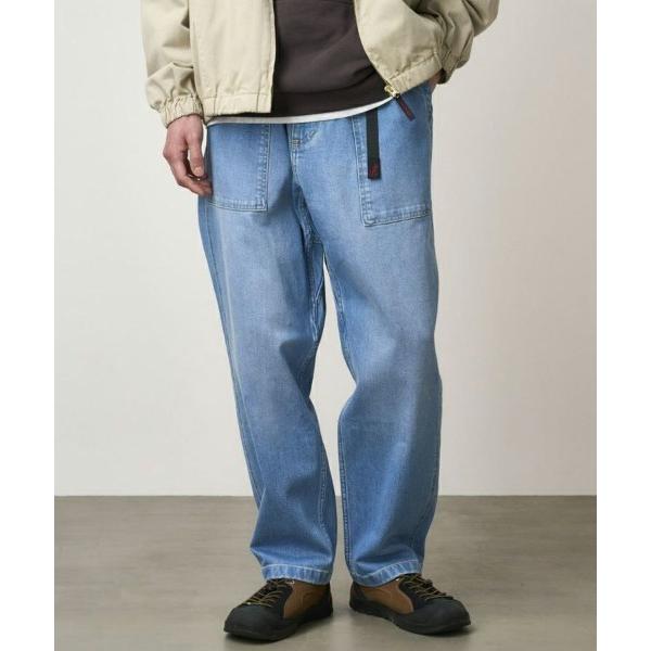 パンツ 「GRAMICCI」STRETCH DENIM LOOSE TAPERED RIDGE PA...