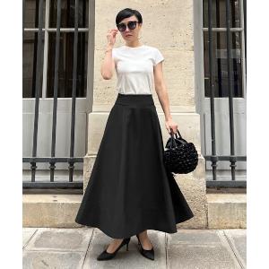 「JENNE」 フレアスカート MEDIUM ブラック レディース