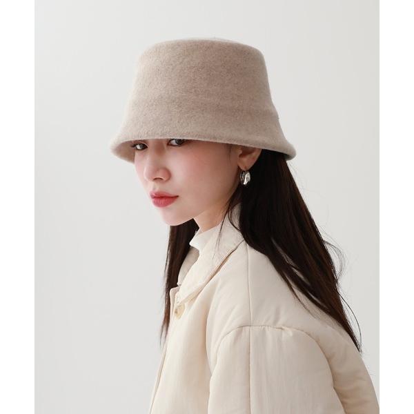 「by muni:r」 ハット ONE SIZE ベージュ レディース