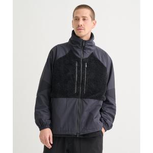 ブルゾン アウター 「White Mountaineering / ホワイトマウンテニアリング」別注BLK FLEECE BLOUSON メンズ