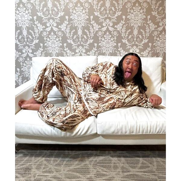 パジャマ ロルフくん ルームウェア 長袖セットアップ/裏毛/ナップサック付き「クリエイターズ・ファイ...