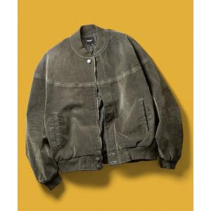 HUF（ハフ） HUF PUレザージャケット ボンバージャケット
