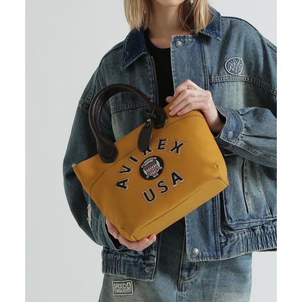 トートバッグ 「直営店限定」LX VARSITY LEATHER MINI TOTE BAG レディ...
