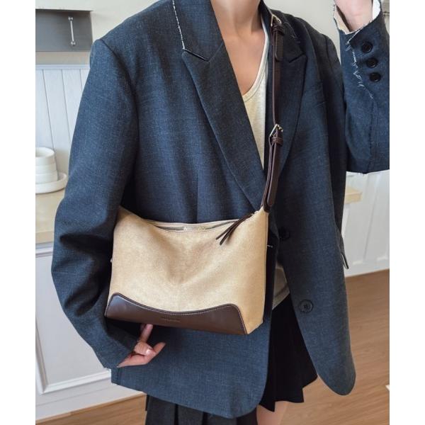 ショルダーバッグ バッグ フェイクスエード ショルダーバッグ レディース