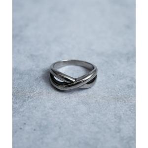 アレルギー対応 指輪 リング ARROWM Xラインリング メンズ レディース｜ZOZOTOWN Yahoo!店