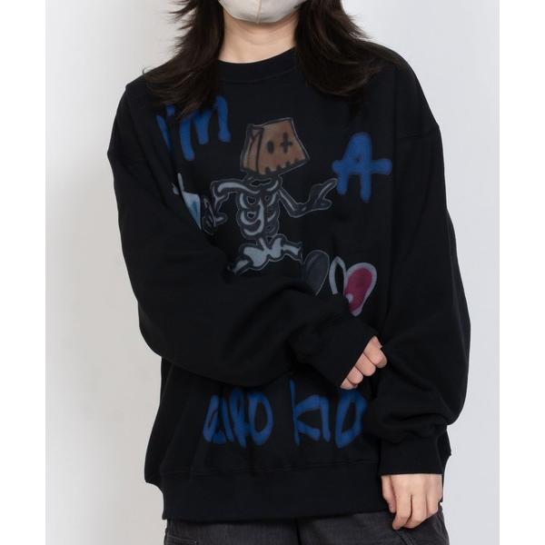トレーナー スウェット guernika Skull Skaterスウェット レディース メンズ