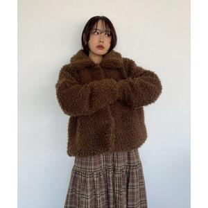 コート アウター Fuzzy Jacket レディース