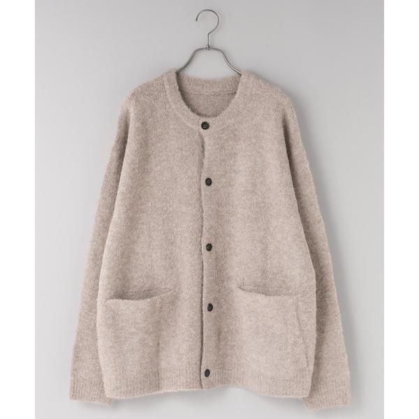 カーディガン 「LFM(U)」ブークレニットクルーカーディガン　 625134 メンズ レディース